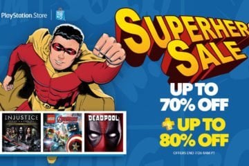 PlayStation Superhero Sale