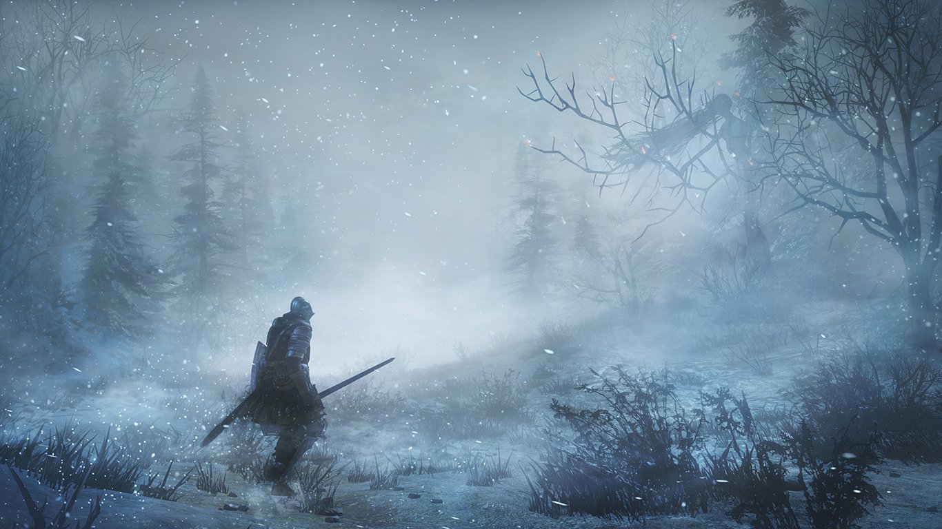 Dark Souls III Ashes of Ariandel wilderness