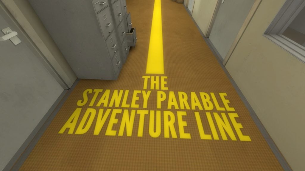 The Stanley Parable Adventure Line