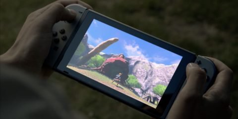 Nintendo Switch screen