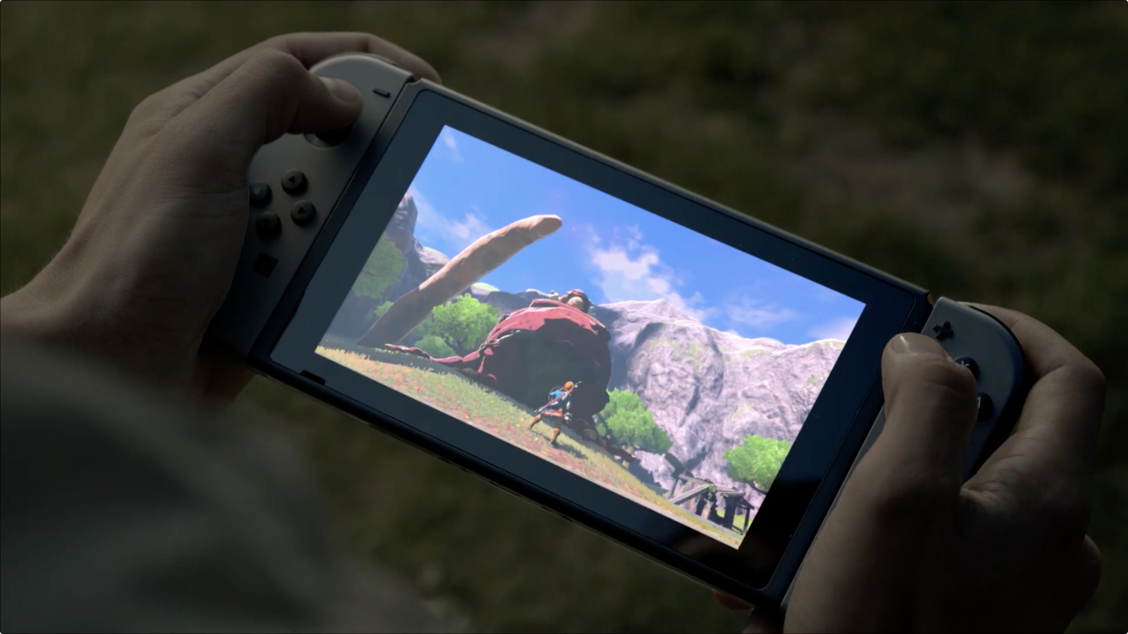 Nintendo Switch screen