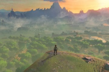 The Legend of Zelda Breath of the Wild cliff