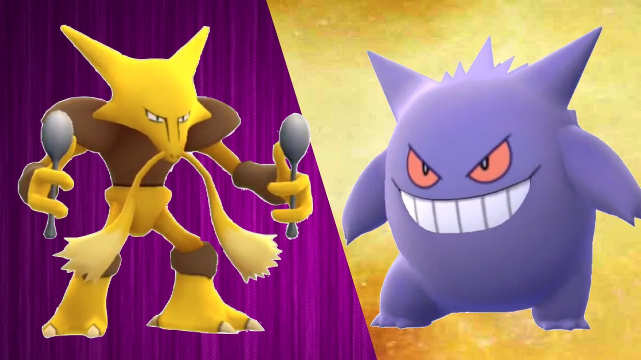 Pokemon GO Alakazam Gengar