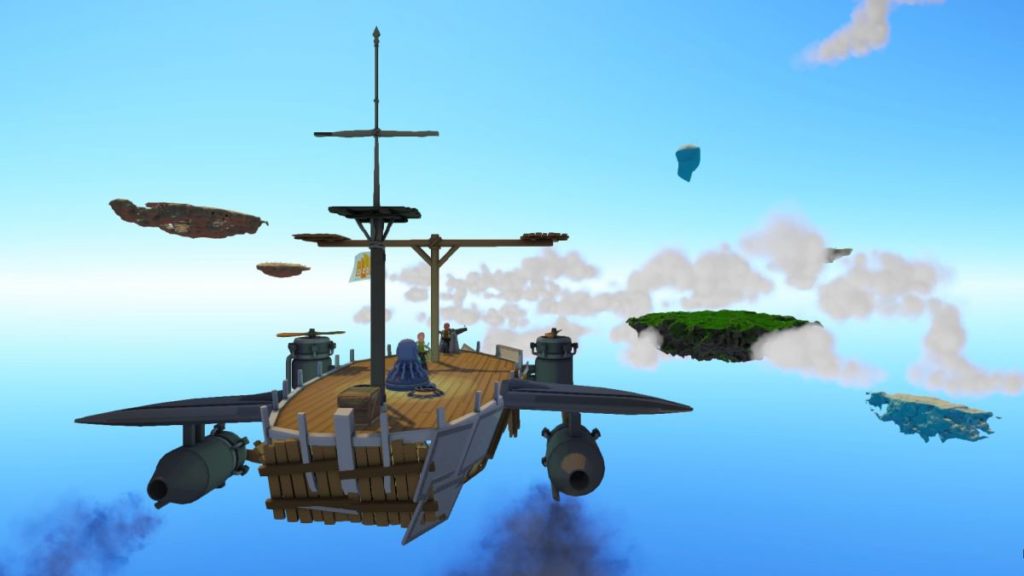Worlds Adrift ship