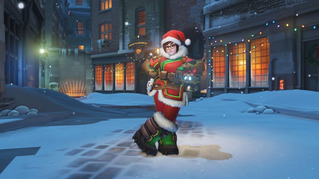 Overwatch Mei holiday skin