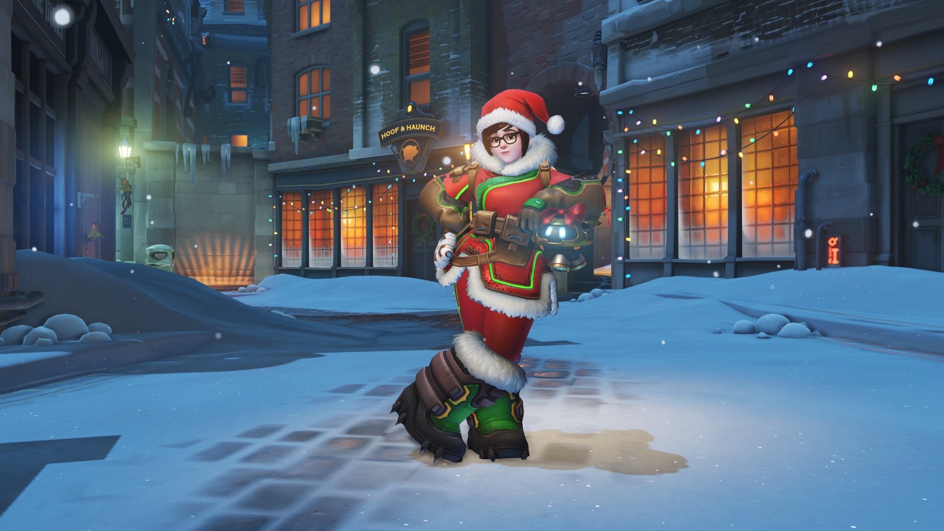 Overwatch Mei holiday skin