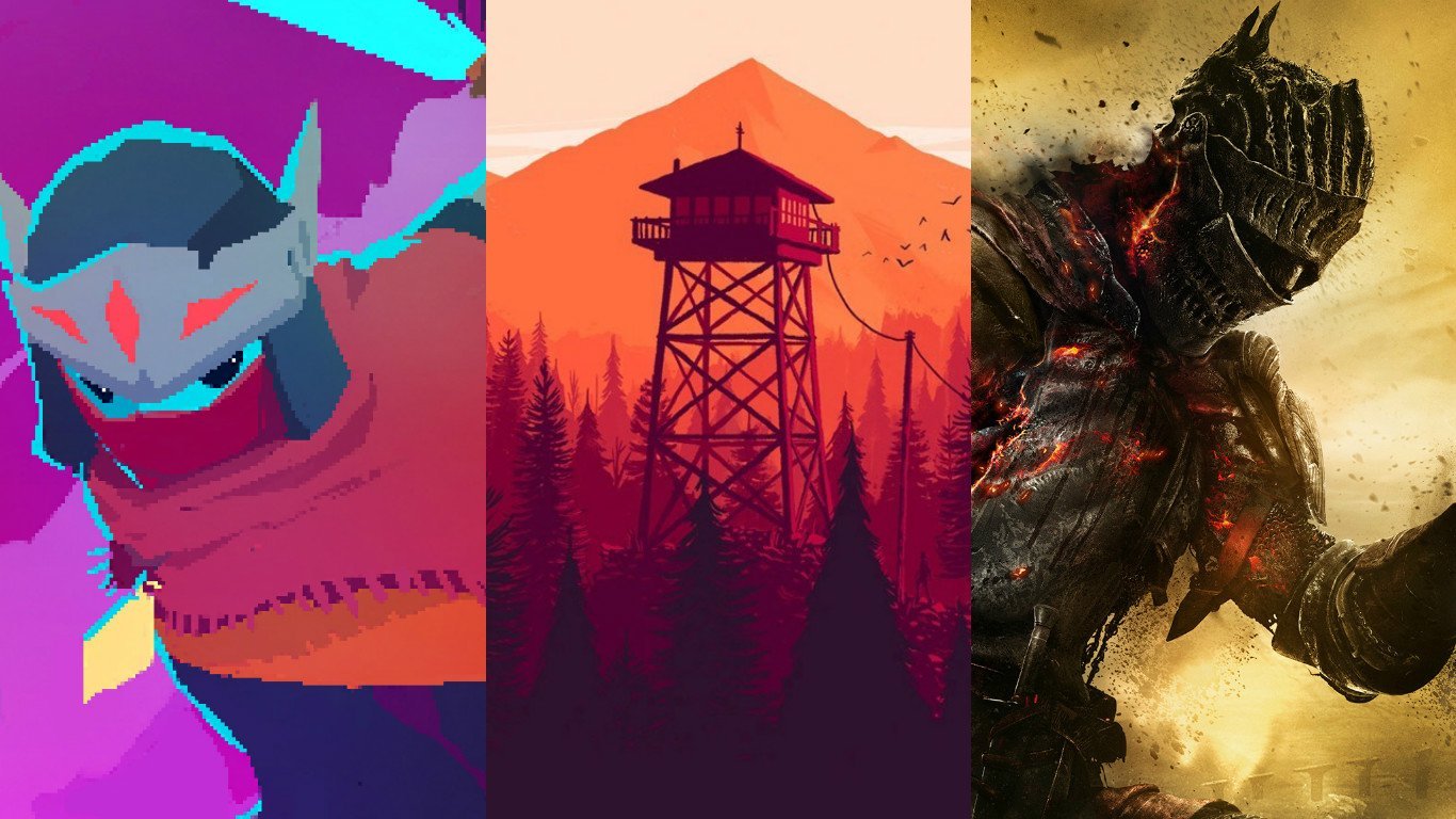 Best Soundtrack, Hyper Light Drifter, Firewatch, Dark Souls III