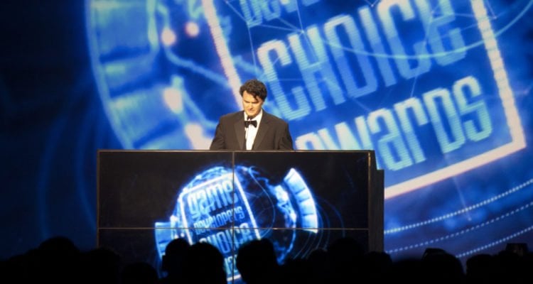 Game Developers Choice Awards Tim Schafer 2015